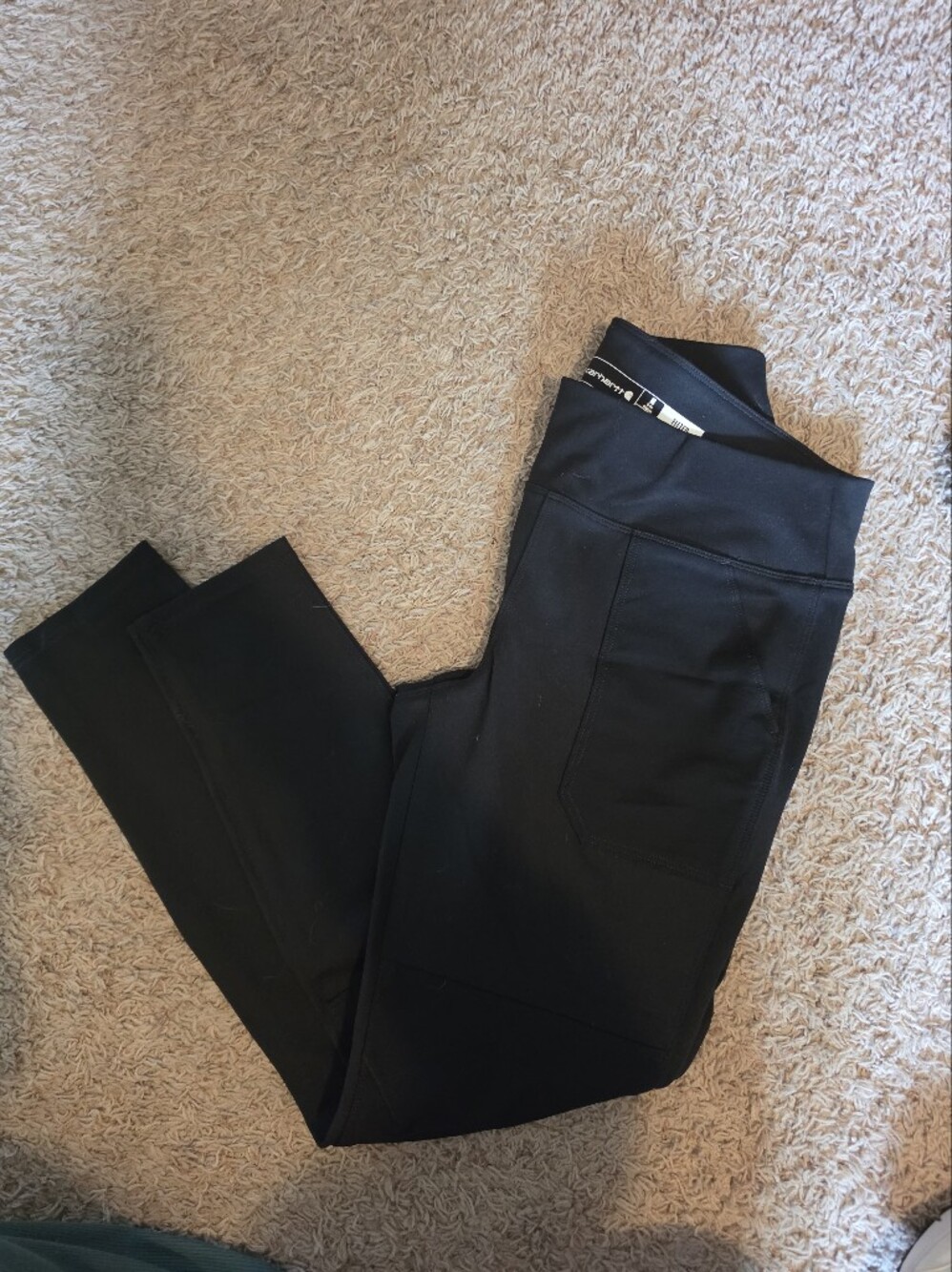 Carhartt Black Women's Leggings with Pockets